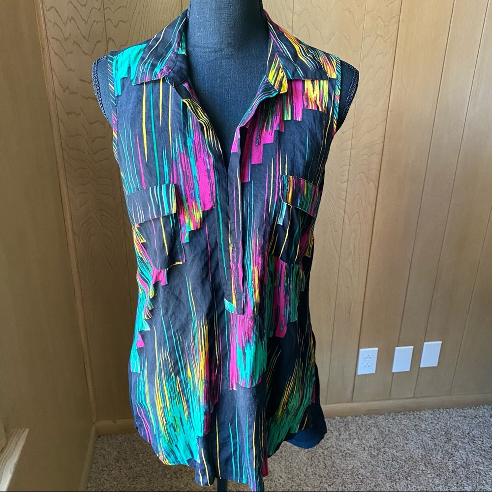 Chelsea and Theodore sleeveless tunic